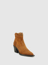 Botins com Fecho em Camel